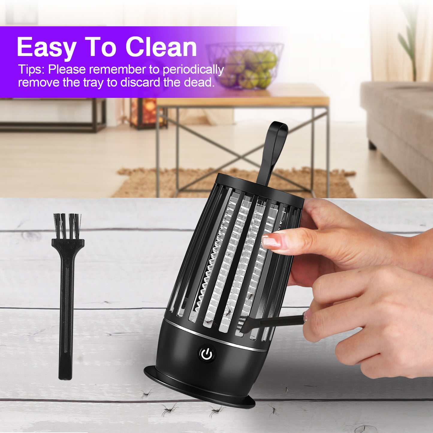 Rechargeable Mosquito-Killing Lamp