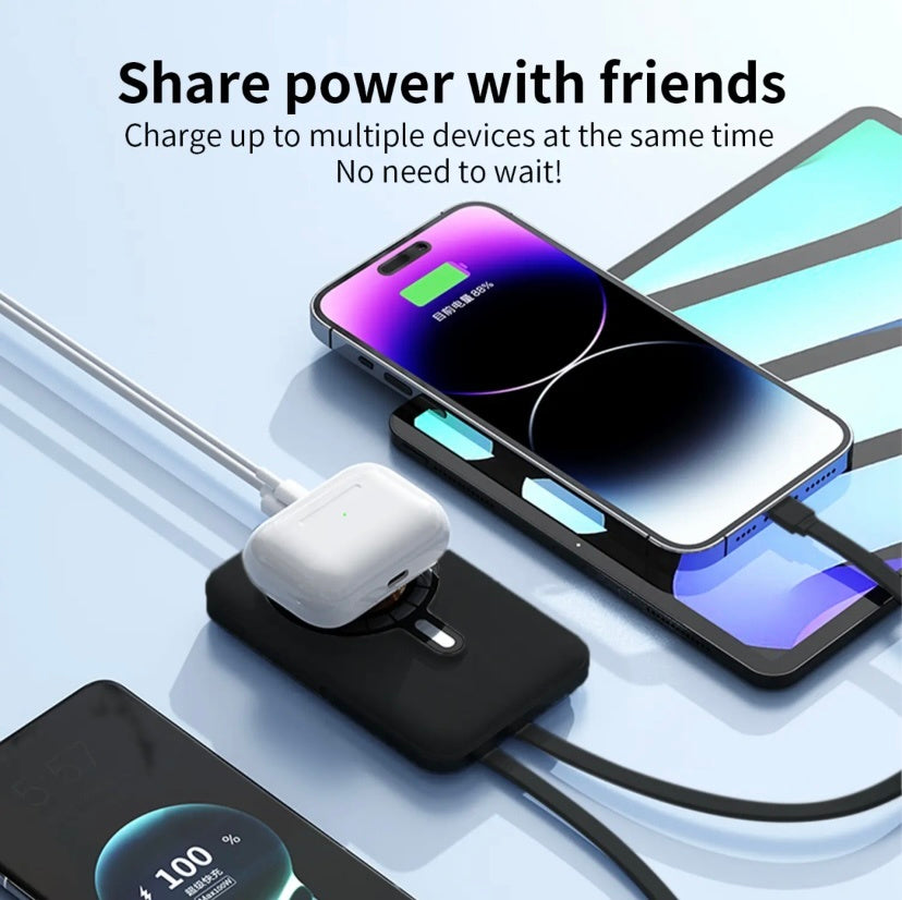 Magnetic Wireless Portable Charger Power Bank 10000mAh