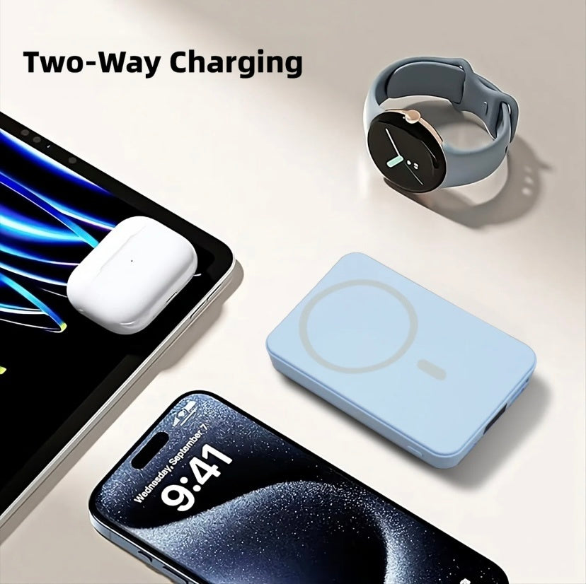 Magnetic Wireless Portable Charger Power Bank 10000mAh