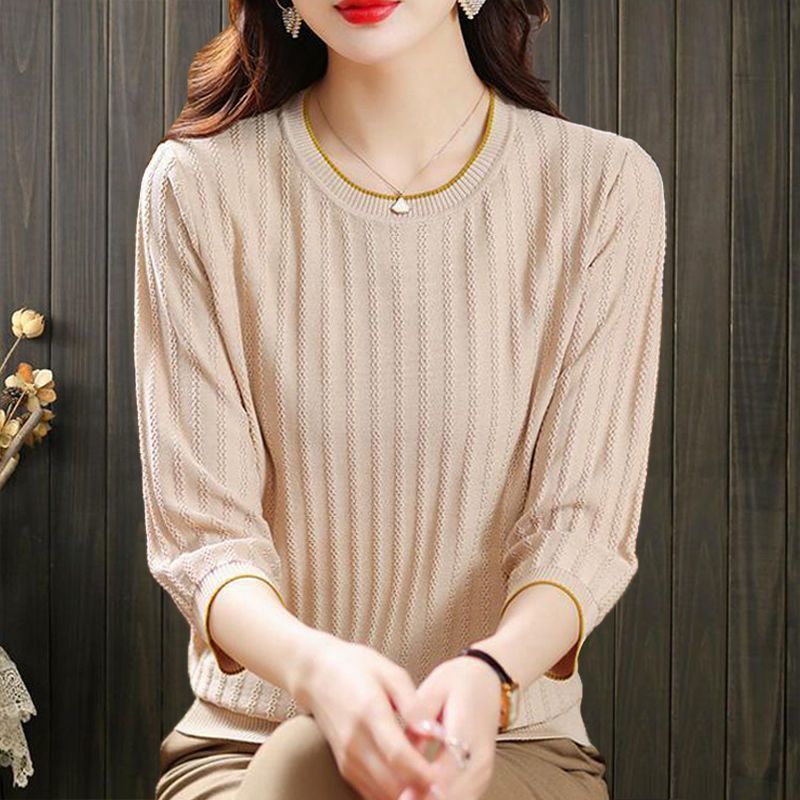 Thin Casual Sweater Top For Women