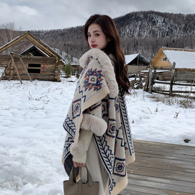 Women's Cloak Yunnan Tibet Qinghai Grassland